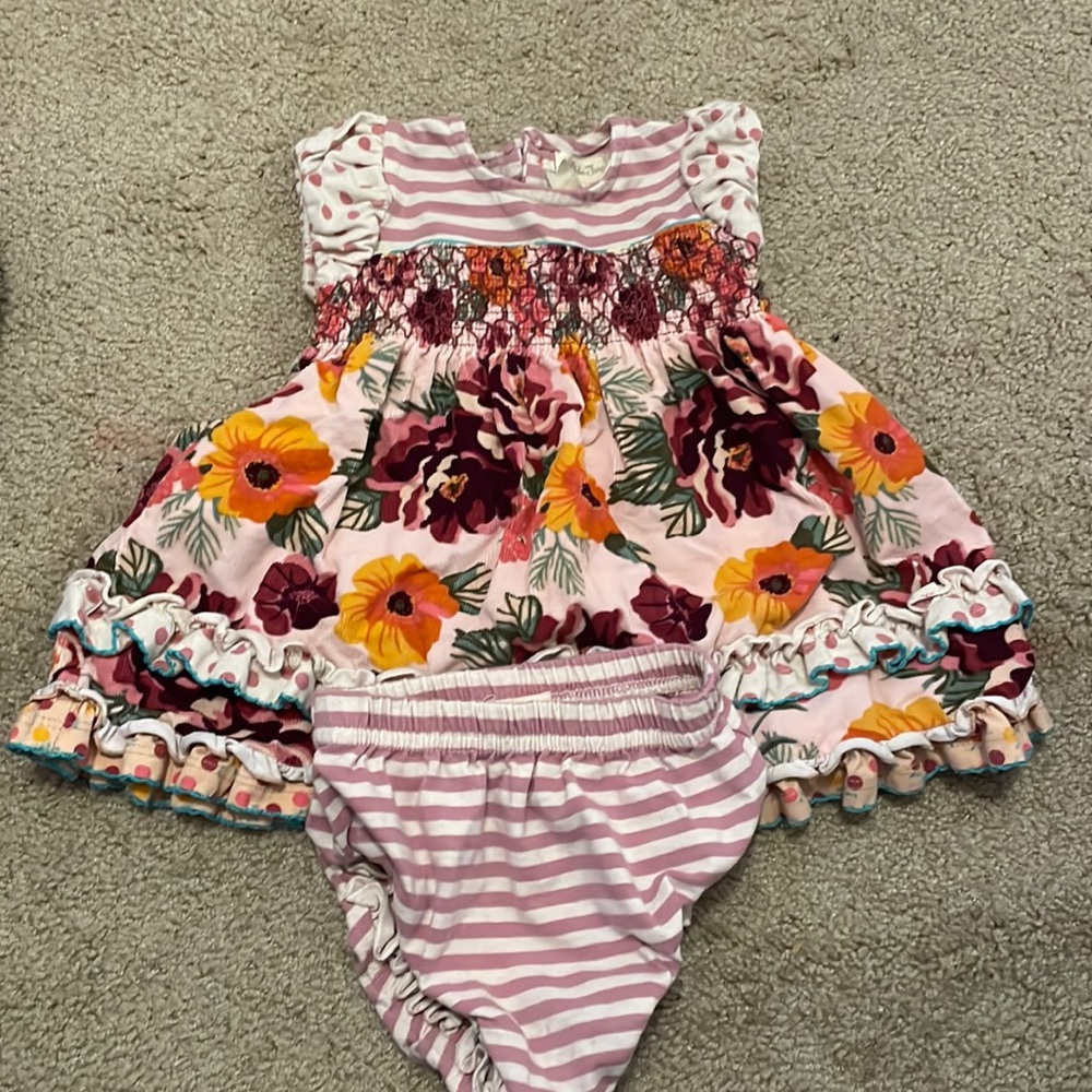 Matilda Jane Dress with bloomers